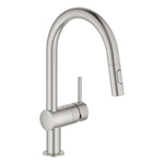 Grohe Minta Spiralli Eviye Bataryası, Paslanmaz Çelik - Ürün Görseli