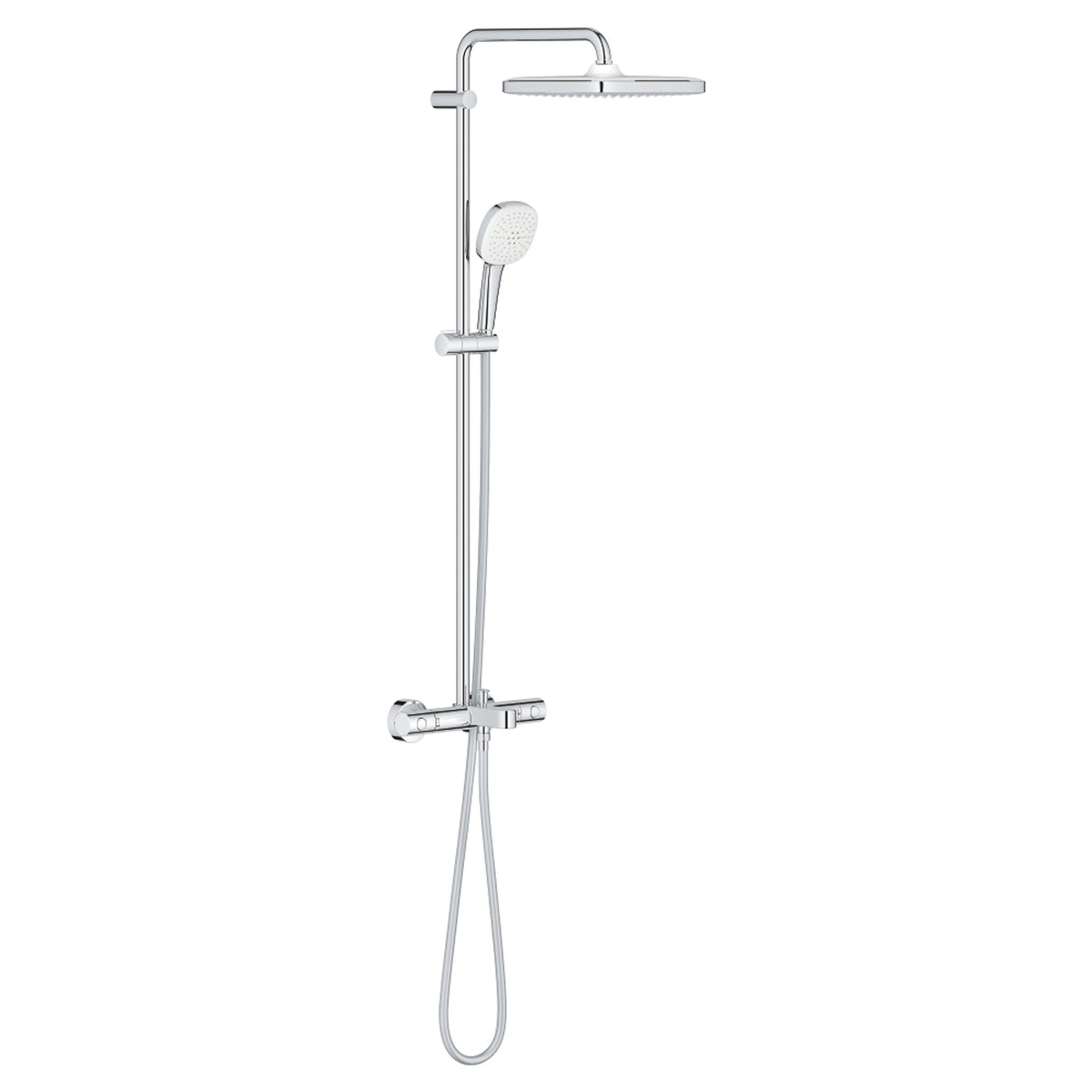 Grohe Tempesta System 250 Cube Duvara Monte Termostatik Banyo Bataryalı Duş Kolonu - Ürün Görseli