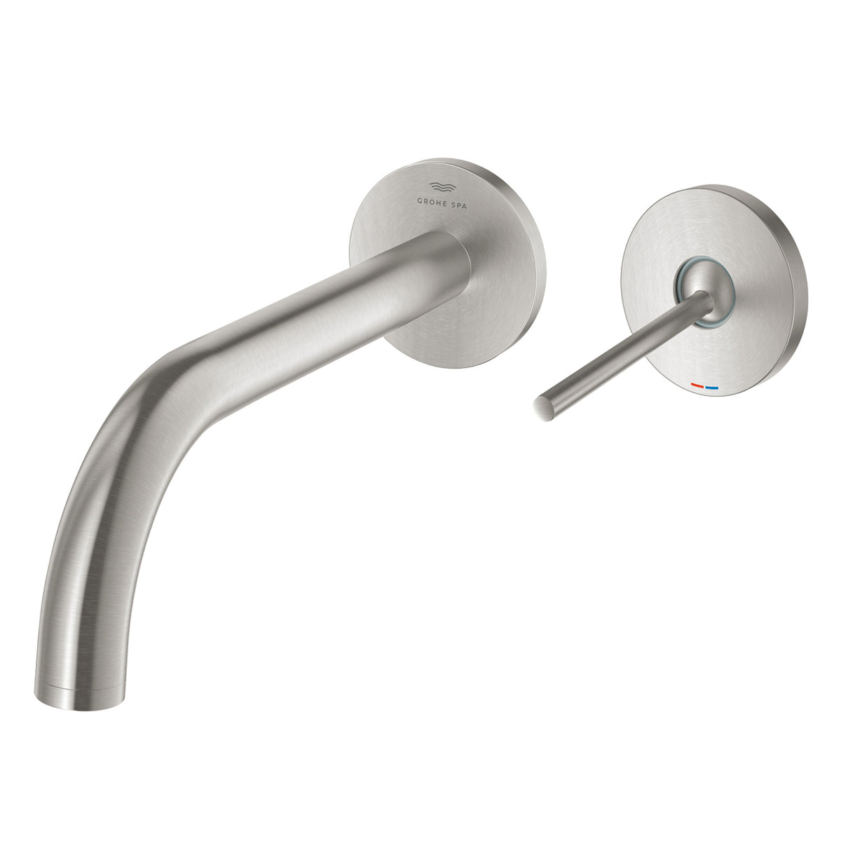 Grohe Atrio 2 Delikli Ankastre Lavabo Bataryası, (Sıva Üstü Grubu), Paslanmaz Çelik - Ürün Görseli