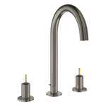 Grohe Atrio Private Collection 3 Delikli Ankastre Sifon Kumandalı Lavabo Bataryası (L-Boy), Fırçalı Sert Grafit - Ürün Görseli