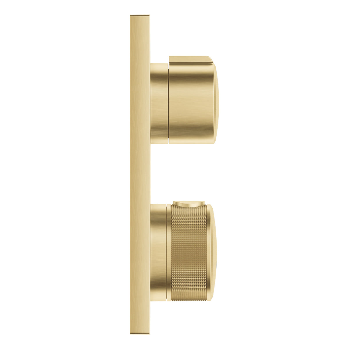 Grohe Allure Termostatik Ankastre Banyo ve Duş Bataryası (Sıva Üstü Grubu), 2 Yollu, Fırçalı Altın - Ürün Görseli
