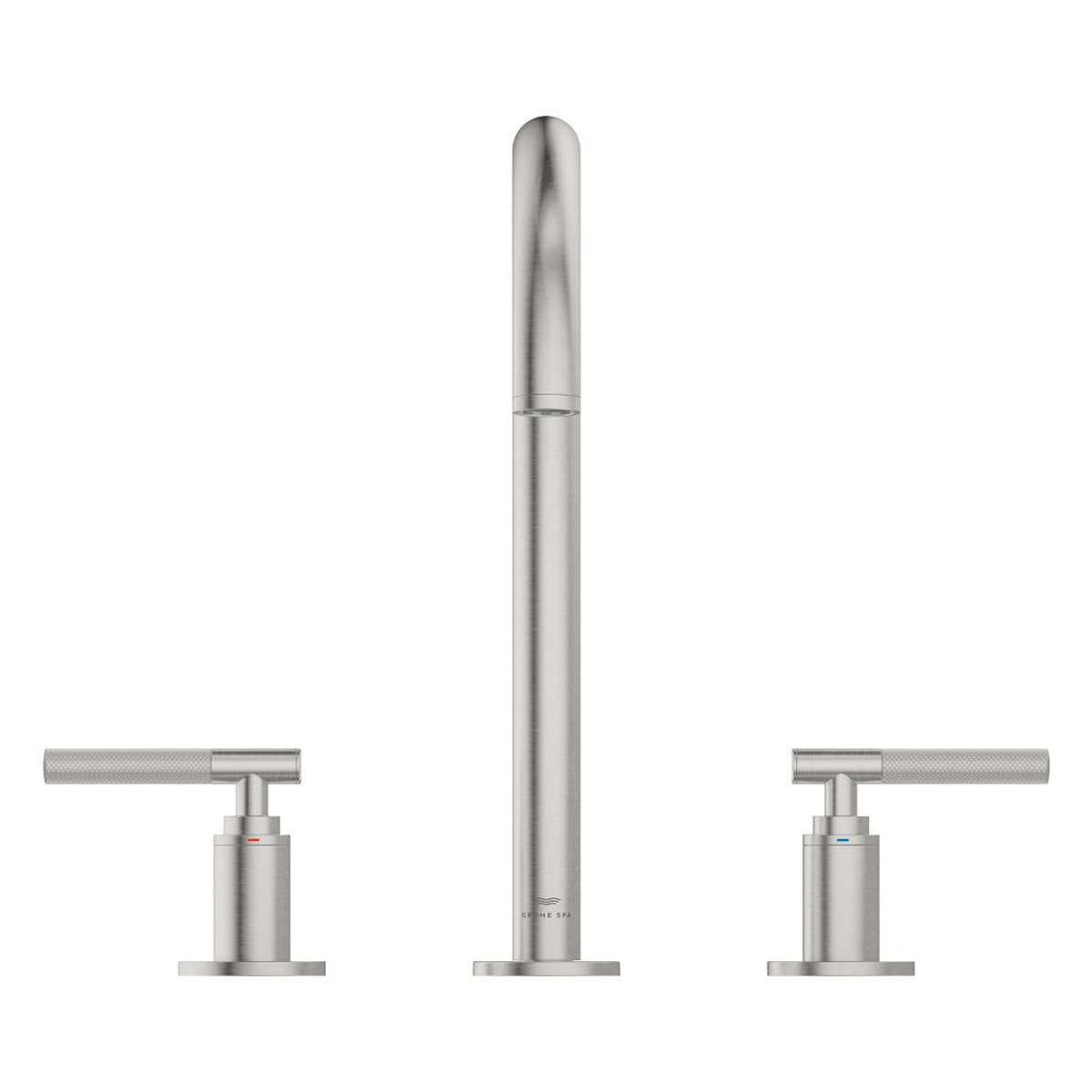 Grohe Atrio Private Collection 3 Delikli Ankastre Sifon Kumandalı Lavabo Bataryası (L-Boy), Paslanmaz Çelik - Ürün Görseli