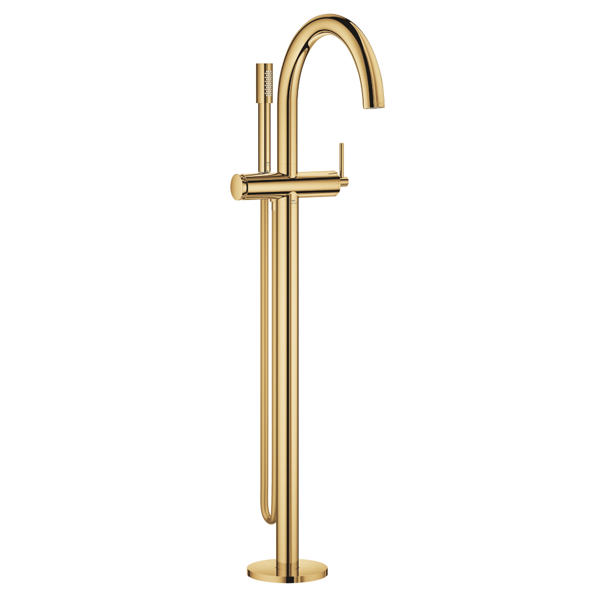 Grohe Atrio Tek Yerden Küvet Bataryası (Sıva Üstü Grubu), Altın - Ürün Görseli