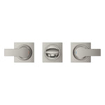 Grohe Allure 3 Delikli Ankastre Lavabo Bataryası (Sıva Üstü Grubu), Saten Çelik - Ürün Görseli