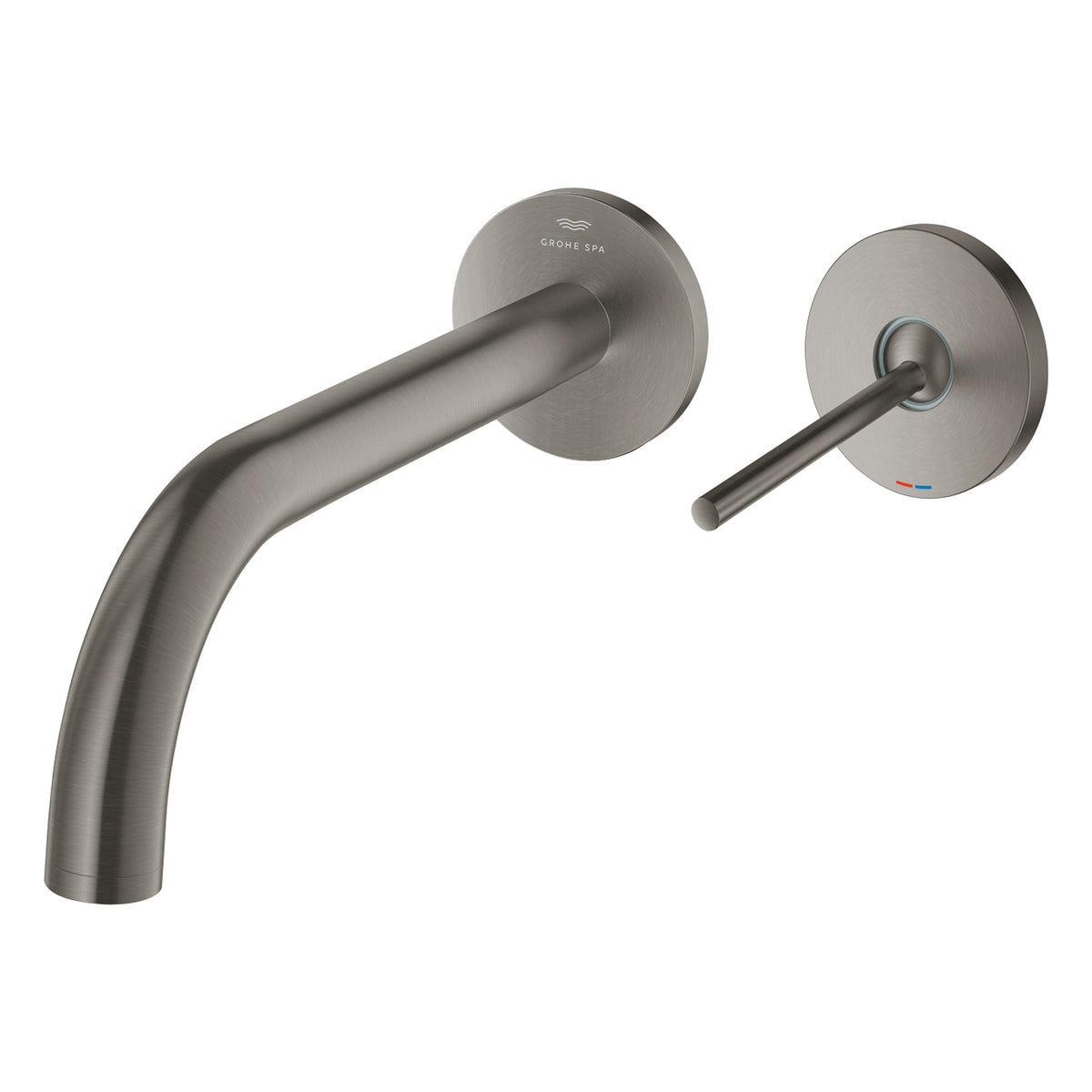 Grohe Atrio 2 Delikli Ankastre Lavabo Bataryası, (Sıva Üstü Grubu), Fırçalı Sert Grafit - Ürün Görseli