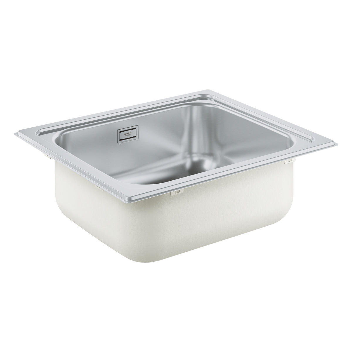 Grohe K200 Tek Gözlü Eviye, Paslanmaz Çelik (53x46 cm) - Ürün Görseli