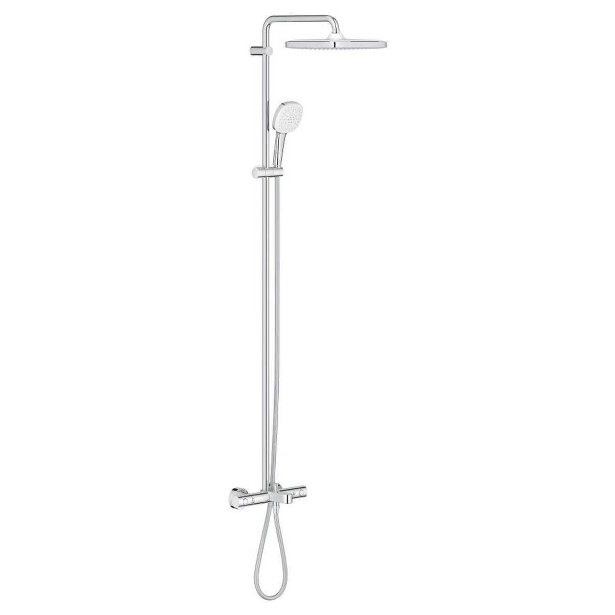 Grohe Tempesta System 250 Cube Duvara Monte Termostatik Banyo Bataryalı Duş Kolonu - Ürün Görseli