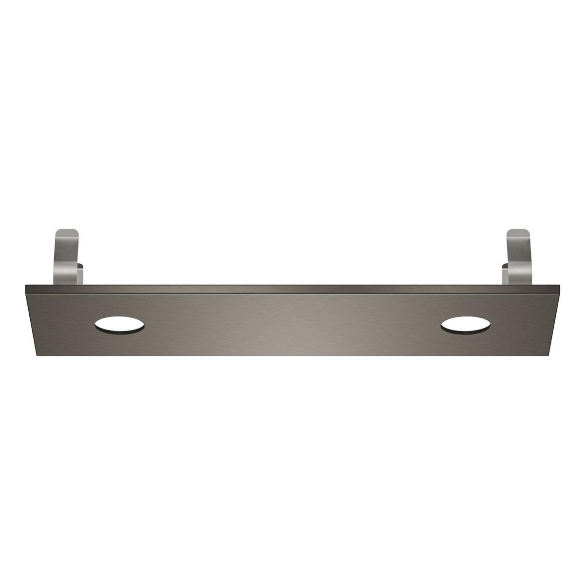 Grohe Rainshower Aqua Tiles Ankastre Tepe Duşu Kapağı, 2 Delikli, Fırçalı Sert Grafit - Ürün Görseli