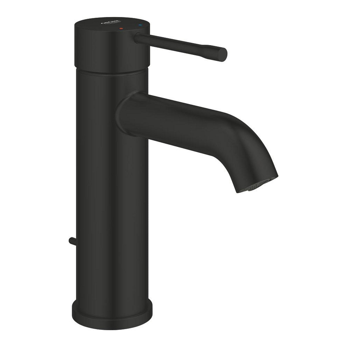 Grohe Essence New Lavabo Bataryası, Sifon Kumandalı, Mat Siyah - Ürün Görseli