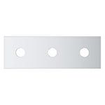 Grohe Rainshower Aqua Tiles Ankastre Tepe Duşu Kapağı, 3 Delikli - Ürün Görseli