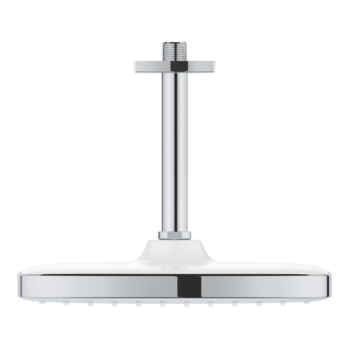 Grohe Tempesta 250 Kare Tepe Duşu Tek Akışlı, 25 cm (Tavandan Dirsek Dahil) Krom-Beyaz - Ürün Görseli
