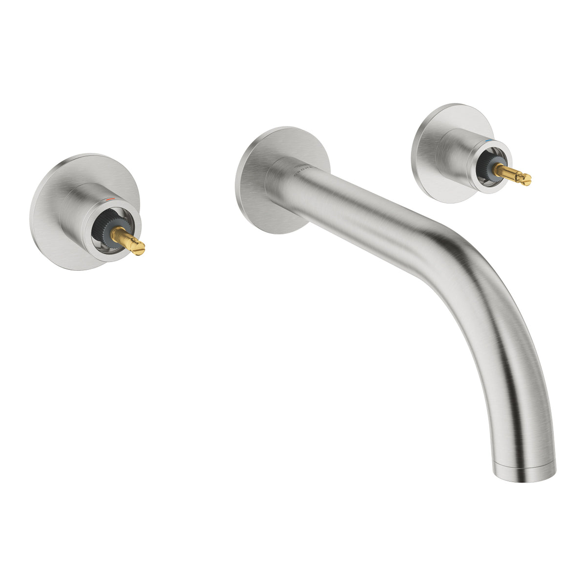 Grohe Atrio Private Collection 3 Delikli Ankastre Lavabo Bataryası (Sıva Üstü Grubu) Paslanmaz Çelik - Ürün Görseli