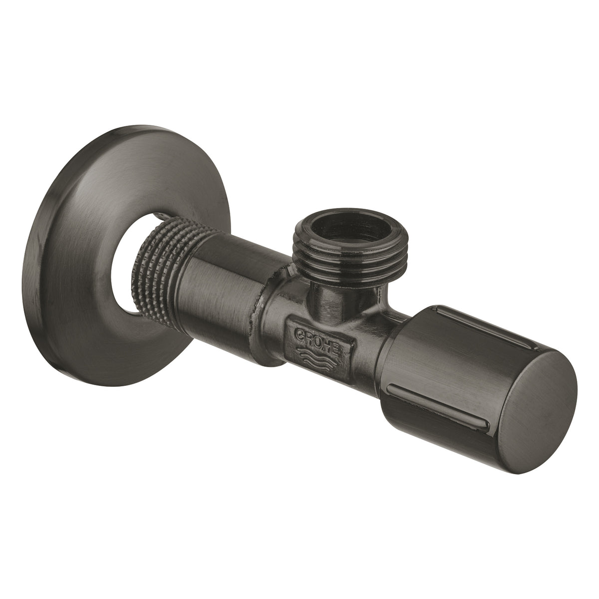 Grohe Ara Musluk (1/2 giriş, 1/2 çıkışlı), Fırçalı Sert Grafit - Ürün Görseli