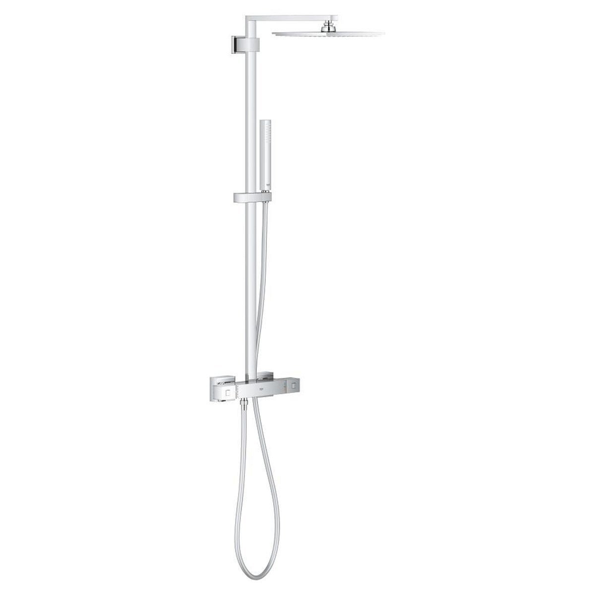 Grohe Euphoria Cube Duvara Monte Termostatik Duş Bataryalı Duş Sistemi - Ürün Görseli