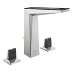 Grohe Allure Brilliant Private Collection L-Boy, 3 Delikli Lavabodan Ankastre Lavabo Bataryası, Sifon Kumandalı, Paslanmaz Çelik - Ürün Görseli