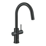 Grohe Blue Home Arıtmalı İçme Suyu ve Soda Yapan Spiralli Eviye Bataryası, Kadife Siyah - Ürün Görseli