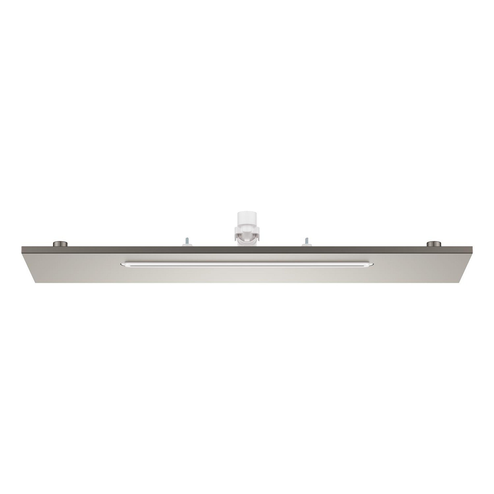 Grohe Rainshower Aqua Cascade Ankastre Tepe Duşu, Şelale Akışlı, Saten Çelik (Sıva Üstü Grubu) - Ürün Görseli