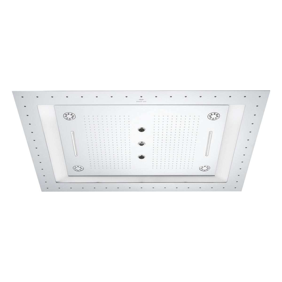 Grohe Rainshower Aqua Aquasymphony Ankastre Tepe Duşu, 6 Işıklı Sprey, 106x72 cm - Ürün Görseli