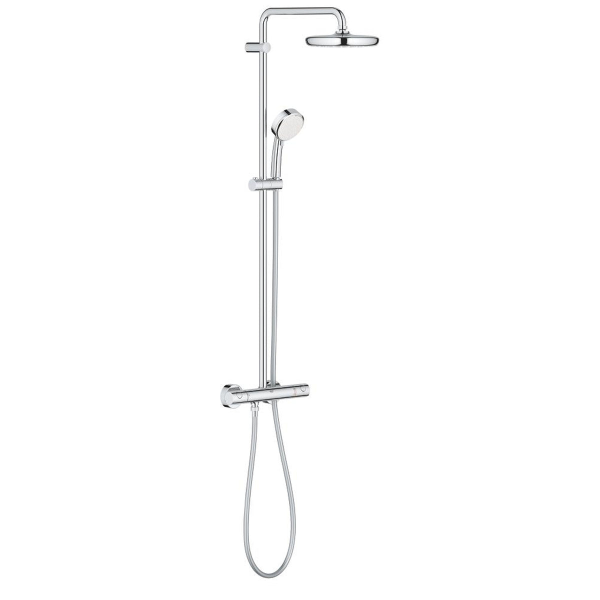 Grohe Tempesta Cosmopolitan System 210 Duvara Monte Termostatik Bataryalı Duş Kolonu - Ürün Görseli