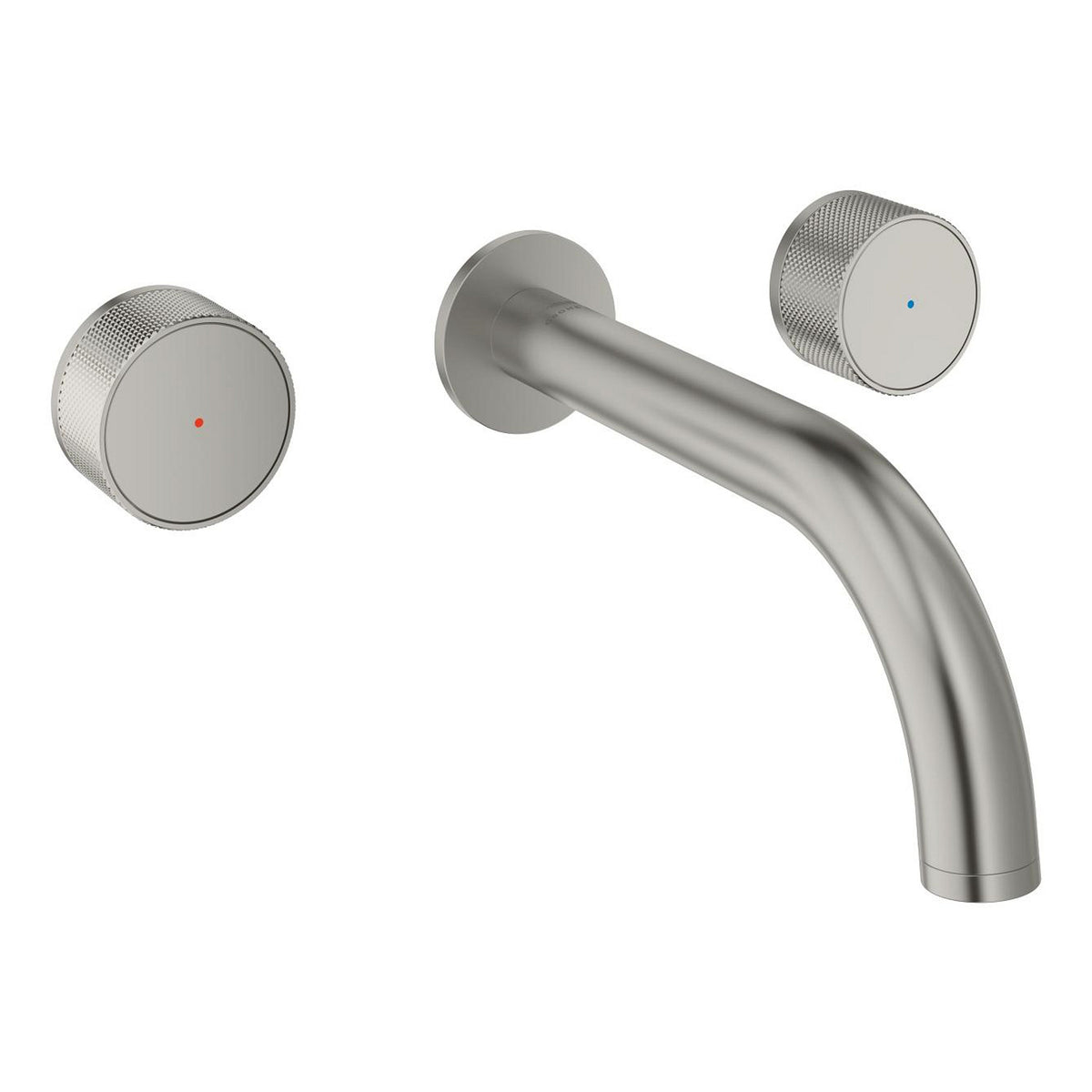 Grohe Atrio Private Collection 3 Delikli Ankastre Lavabo Bataryası (Sıva Üstü Grubu) Saten Çelik - Ürün Görseli