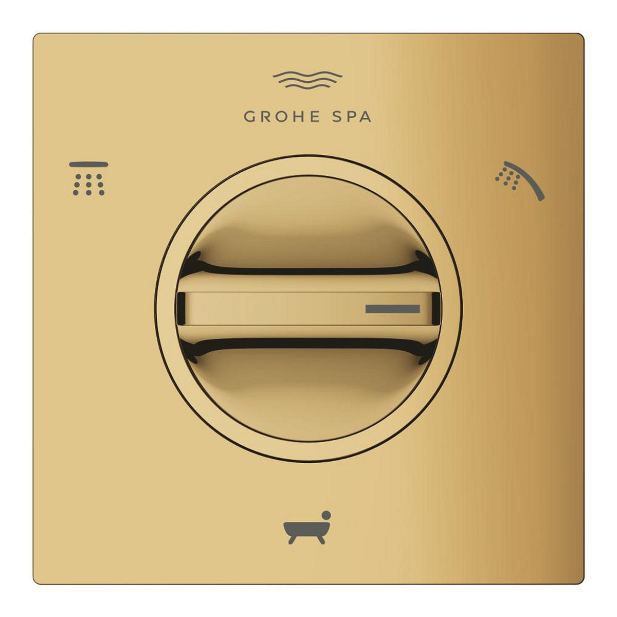 Grohe Allure 3 Yönlü Yönlendirici (Sıva Üstü Grubu), Altın - Ürün Görseli