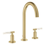Grohe Atrio Private Collection 3 Delikli Ankastre Sifon Kumandalı Lavabo Bataryası (L-Boy), Fırçalı Altın - Ürün Görseli