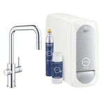 Grohe Blue Home Arıtmalı İçme Suyu ve Soda Yapan Spiralli Eviye Bataryası - Ürün Görseli
