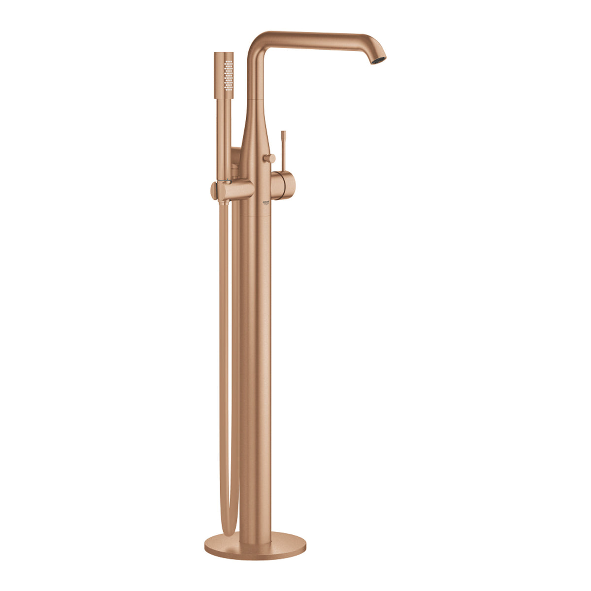 Grohe Essence Yerden Küvet Bataryası (Sıva Üstü Grubu), Fırçalı Bakır - Ürün Görseli