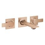 Grohe Allure 3 Delikli Ankastre Lavabo Bataryası (Sıva Üstü Grubu), Fırçalı Bakır - Ürün Görseli