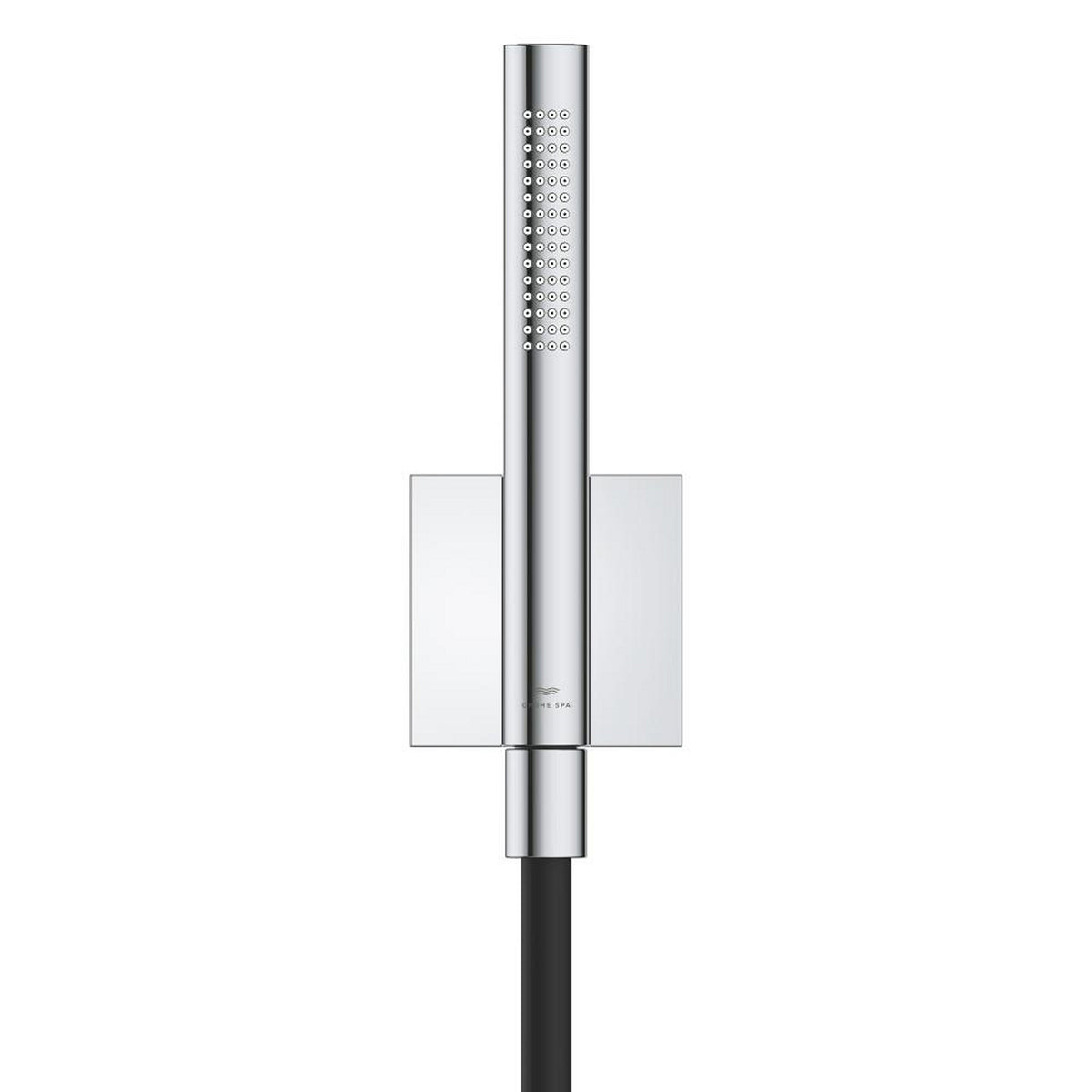 Grohe Rainshower Aqua Stick Ankastre Bağlantılı Manyetik El Duşu Seti, 2 Akışlı, Siyah-Krom (Siyah Duş Hortumu) - Ürün Görseli
