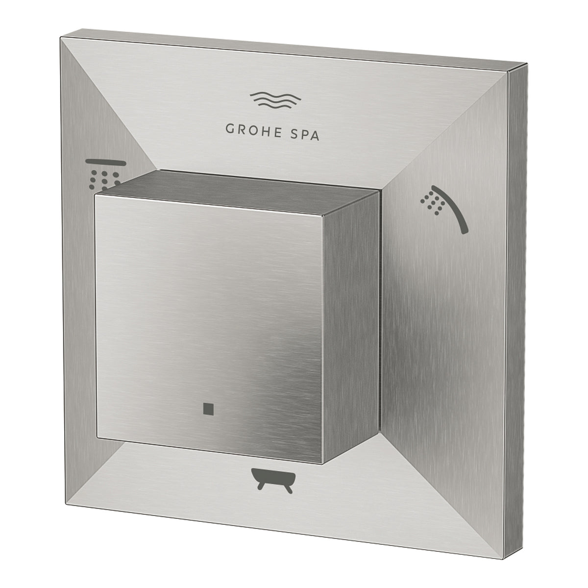 Grohe Allure Brilliant 5 Yollu Yön Değiştirici (Sıva Üstü Grubu), Paslanmaz Çelik - Ürün Görseli