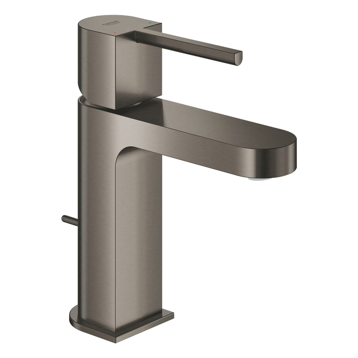Grohe Plus Sifon Kumandalı Lavabo Bataryası, Fırçalı Sert Grafit - Ürün Görseli