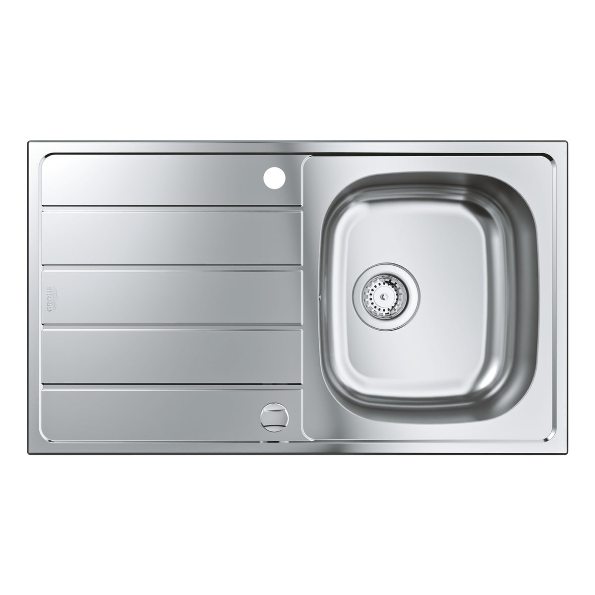 Grohe K200 Damlalıklı Tek Gözlü Eviye, Paslanmaz Çelik - Ürün Görseli