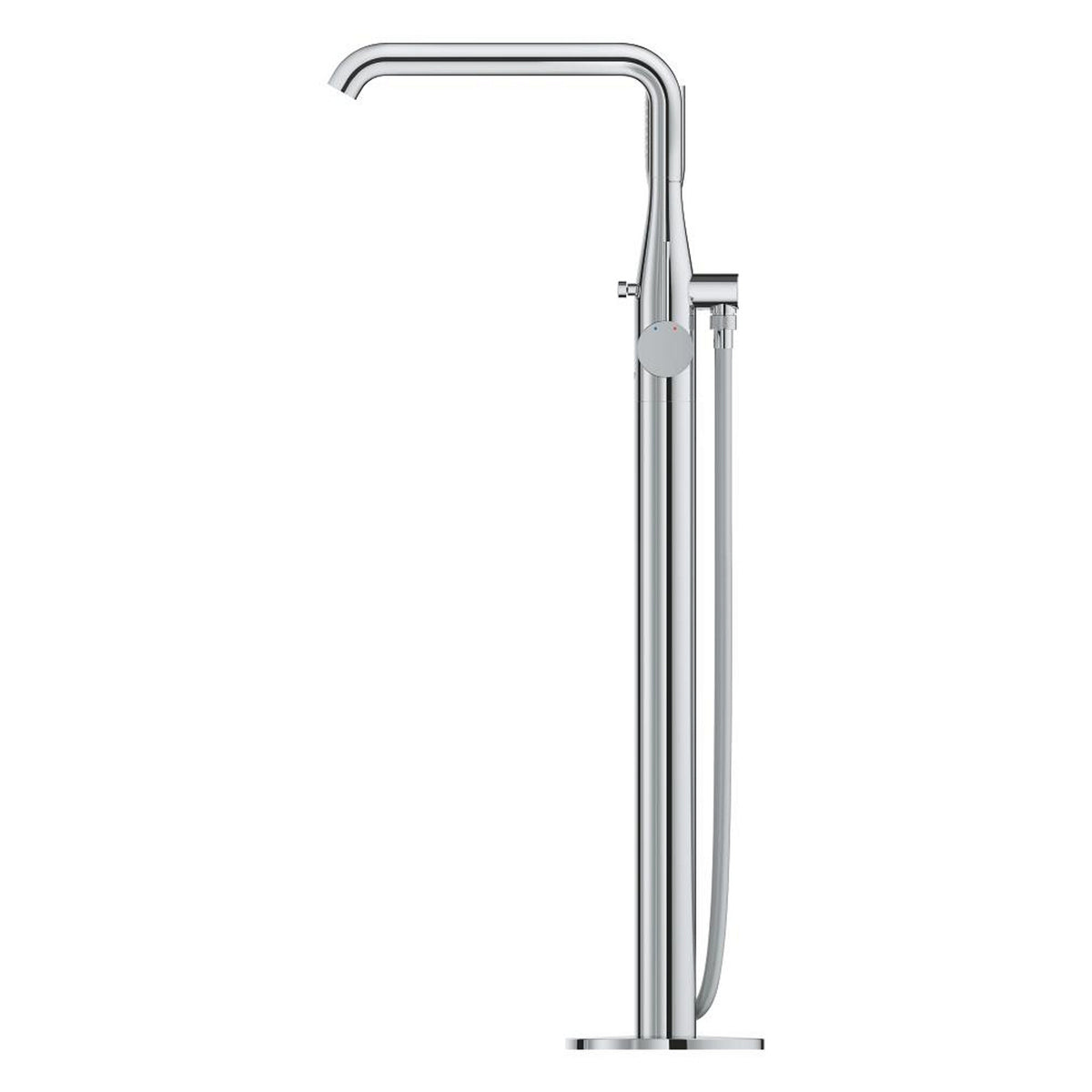 Grohe Essence Yerden Küvet Bataryası (Sıva Üstü Grubu), İşlenmiş Krom - Ürün Görseli