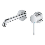 Grohe Essence New Duvardan Ankastre Lavabo Bataryası (Sıva Üstü Grubu), İşlenmiş Krom - Ürün Görseli