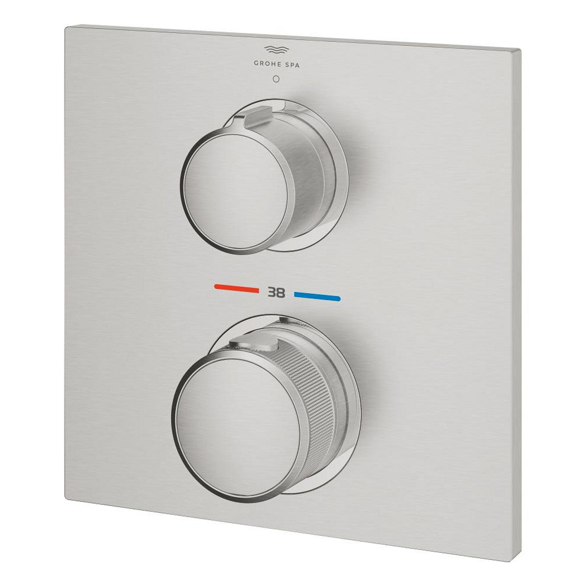 Grohe Allure Ankastre Termostatik Duş Bataryası (Sıva Üstü Grubu), Paslanmaz Çelik - Ürün Görseli