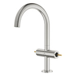Grohe Atrio Private Collection Yüksek Lavabo Bataryası (L-Boy), Paslanmaz Çelik - Ürün Görseli