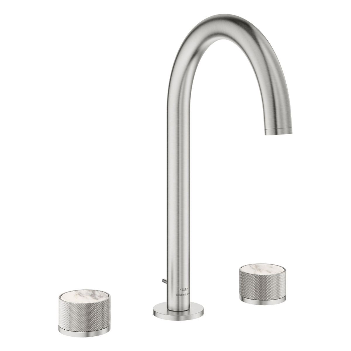 Grohe Atrio Private Collection 3 Delikli Ankastre Lavabo Bataryası, Sifon Kumandalı (L-Boy), Paslanmaz Çelik - Ürün Görseli