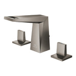 Grohe Allure Brilliant M-Boy, 3 Delikli Lavabodan Ankastre Lavabo Bataryası, Sifon Kumandalı, Fırçalı Sert Grafit - Ürün Görseli