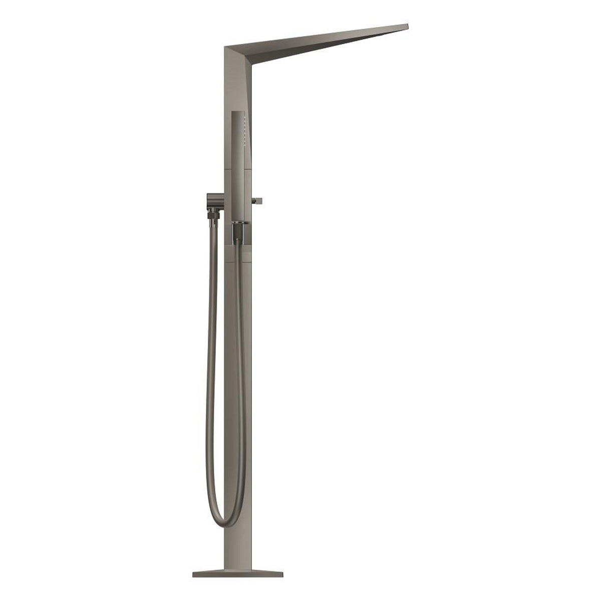Grohe Allure Brilliant Private Collection Yerden Küvet Bataryası, Fırçalı Sert Grafit - Ürün Görseli