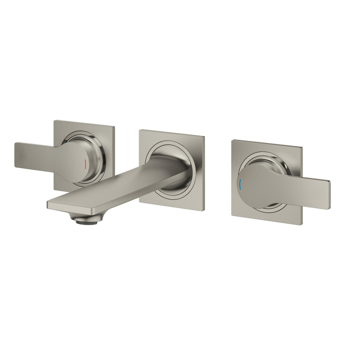 Grohe Allure 3 Delikli Ankastre Lavabo Bataryası (Sıva Üstü Grubu), Saten Çelik - Ürün Görseli