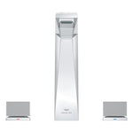 Grohe Allure Brilliant Private Collection L-Boy, 3 Delikli Lavabodan Ankastre Lavabo Bataryası, Sifon Kumandalı - Ürün Görseli