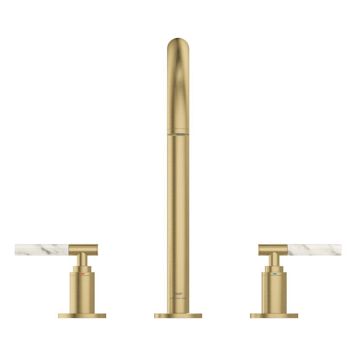 Grohe Atrio Private Collection 3 Delikli Ankastre Sifon Kumandalı Lavabo Bataryası (L-Boy), Fırçalı Altın - Ürün Görseli
