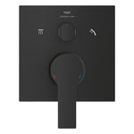 Grohe Allure Ankastre Banyo Bataryası (3 Yollu, Sıva Üstü Grubu), Hayalet Siyah - Ürün Görseli
