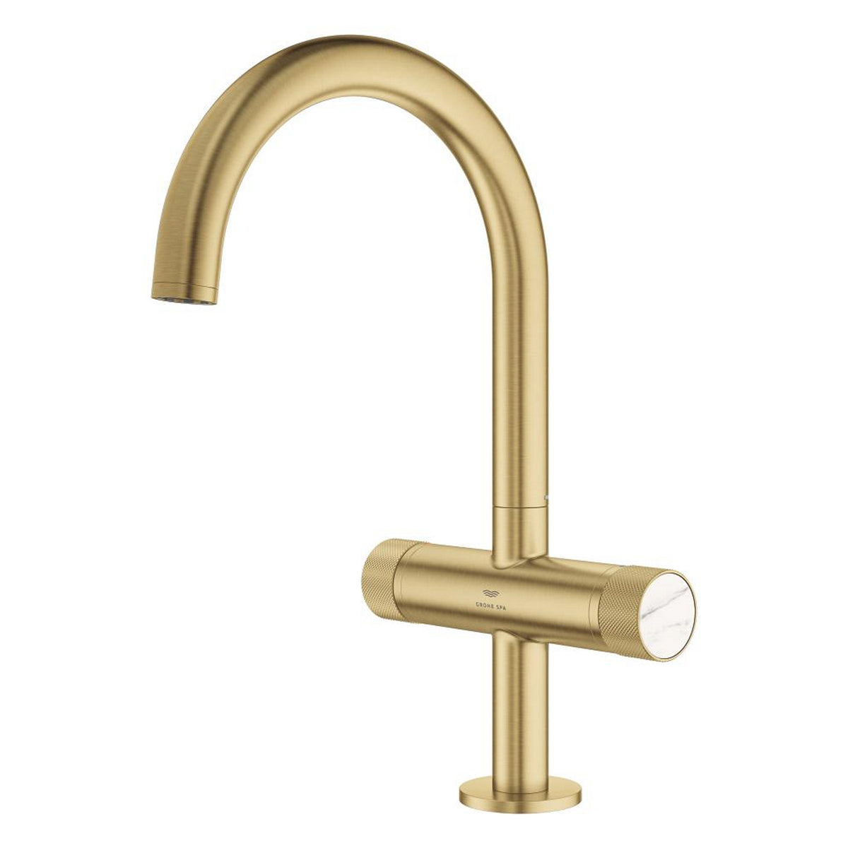 Grohe Atrio Private Collection Yüksek Lavabo Bataryası, Fırçalı Altın (L-Boy) - Ürün Görseli