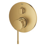 Grohe Essence Ankastre Banyo/Duş Bataryası (Sıva Üstü Grubu), 3 Yollu, Fırçalı Altın - Ürün Görseli
