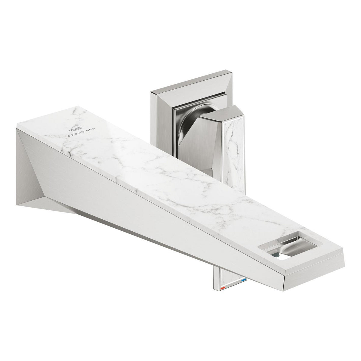 Grohe Allure Brilliant Private Collection 2 Delikli Duvardan Ankastre Lavabo Bataryası M-Boy (Sıva Üstü Grubu), Paslanmaz Çelik - Ürün Görseli