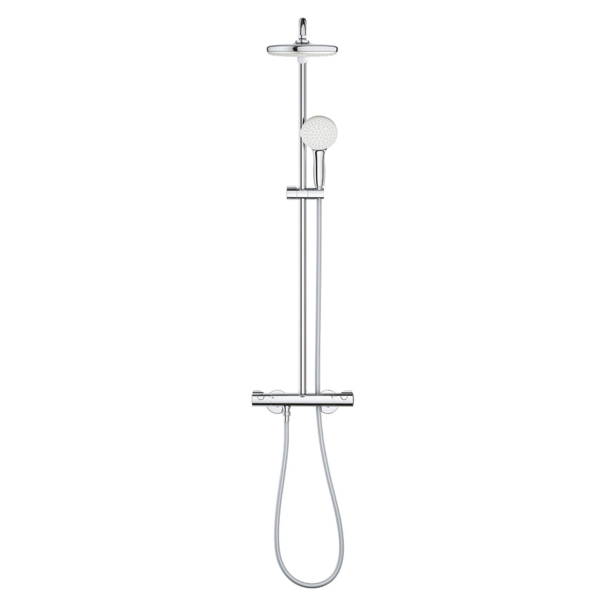 Grohe Tempesta System 210 Duvara Monte Termostatik Duş Bataryalı Duş Kolonu - Ürün Görseli