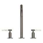 Grohe Atrio Private Collection 3 Delikli Ankastre Sifon Kumandalı Lavabo Bataryası (L-Boy), Fırçalı Sert Grafit - Ürün Görseli