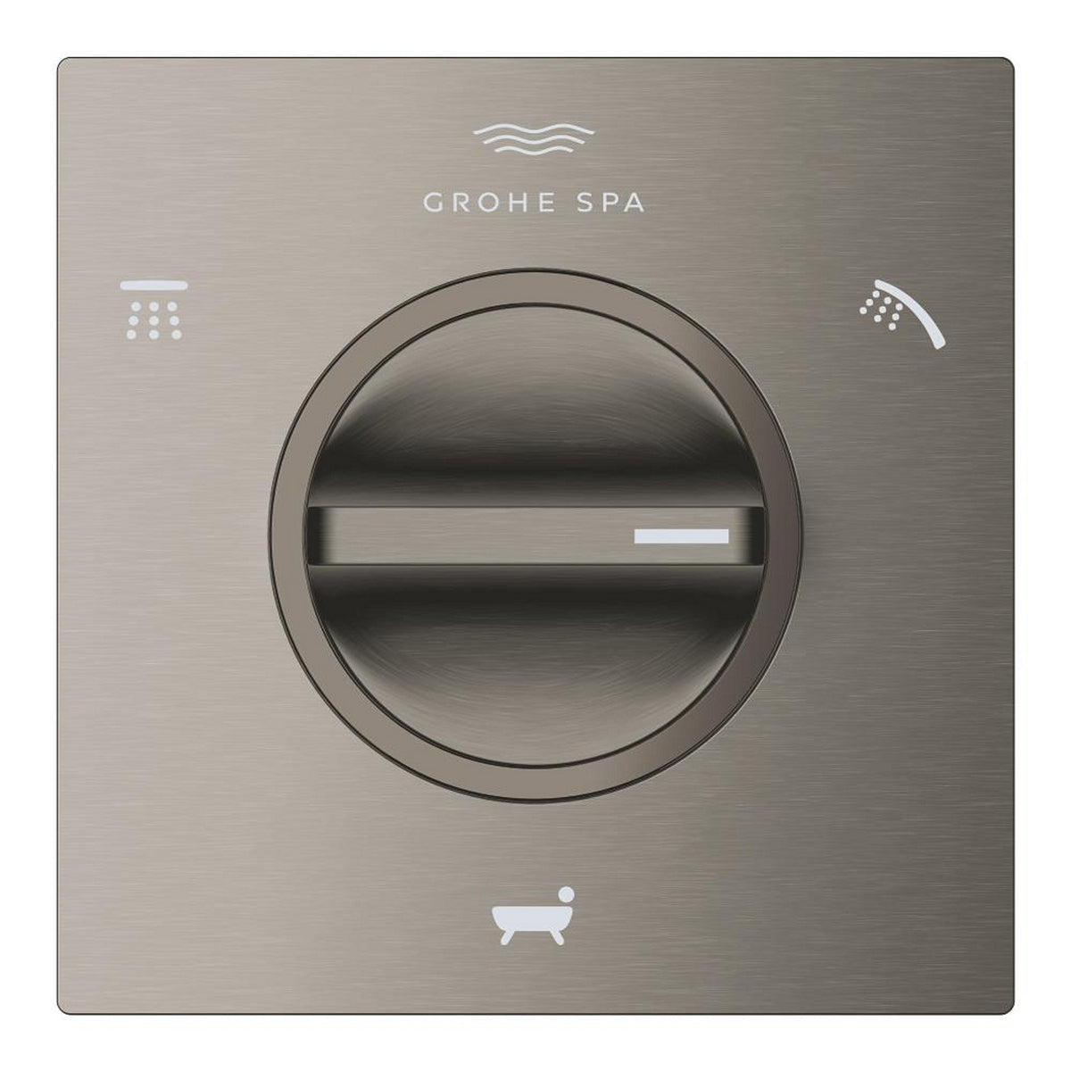 Grohe Allure 3 Yönlü Yönlendirici (Sıva Üstü Grubu), Fırçalı Sert Grafit - Ürün Görseli